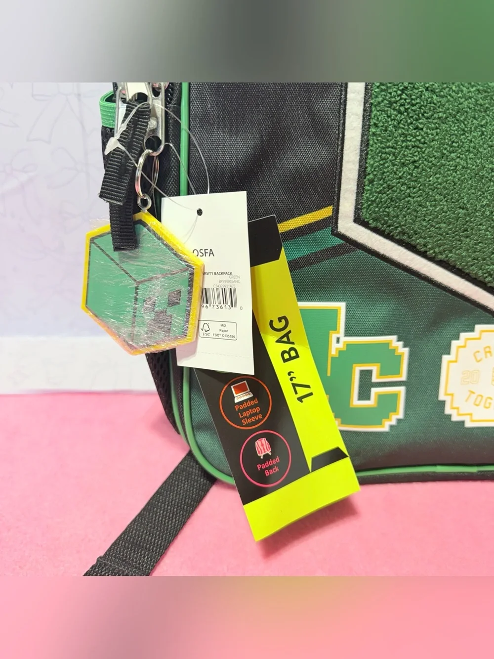 Minecraft Creeper Varsity 17